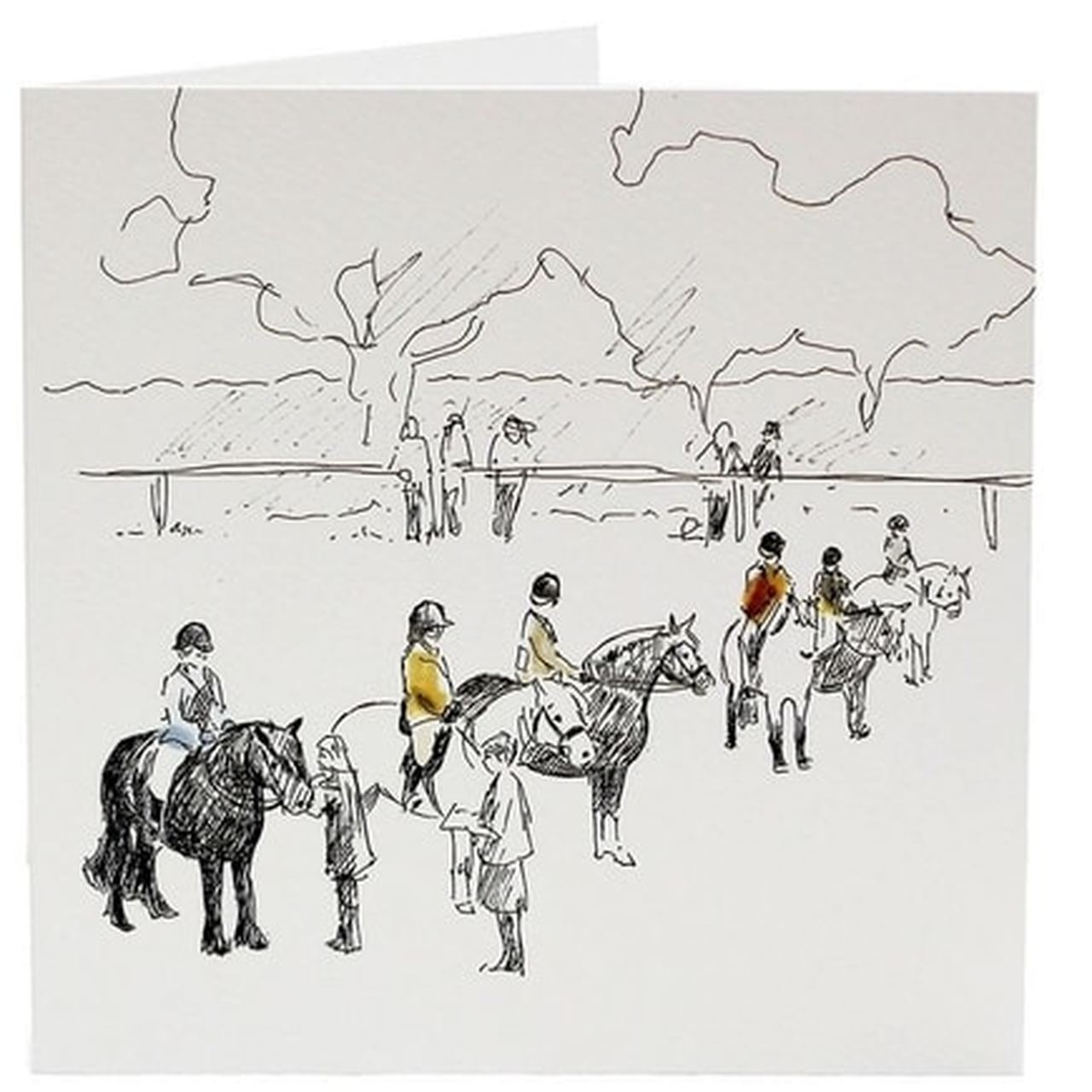 Watercolour Equestrian Greeting Cards - Assorted - The Tack Shoppe